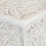 Vidaxl bote de rangement 58x40x40 cm bois d'acacia solide
