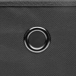 Vidaxl bo�tes de rangement avec couvercles 4 pcs 28x28x28 cm gris