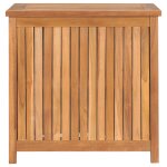 Vidaxl boîte de rangement de jardin 60x50x58 cm bois de teck solide Vidaxl boîte de rangement de jardin 60x50x58 cm bois de teck solide