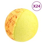 Vidaxl bombes de bain 24 pcs huiles essentielles naturelles