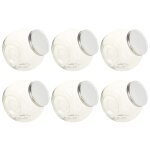 Vidaxl bonbonnires 6 pcs 10, 5x12x17 cm 2200 ml