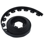 Vidaxl bordure de pelouse flexible avec 30 piquets 10 m 5 cm
