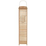 Vidaxl bougeoir suspendu bambou naturel