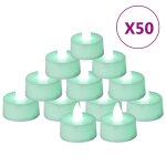 Vidaxl bougies lectriques sans flamme  led colores 50 pcs
