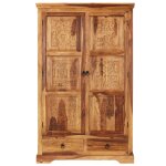 Vidaxl buffet 110x45x180 cm bois solide de sesham Vidaxl buffet 110x45x180 cm bois solide de sesham