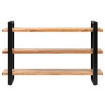 Vidaxl buffet avec 3 étagères 120x40x75 cm bois d'acacia massif Vidaxl buffet avec 3 étagères 120x40x75 cm bois d'acacia massif