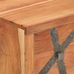 Vidaxl buffet 60x30x75 cm bois d'acacia massif Vidaxl buffet 60x30x75 cm bois d'acacia massif
