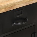 Vidaxl buffet 60x30x76 cm bois de manguier brut Vidaxl buffet 60x30x76 cm bois de manguier brut