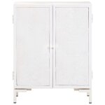 Vidaxl buffet 60x30x76 cm bois de manguier massif