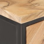 Vidaxl buffet 60x35x70 cm bois d'acacia massif Vidaxl buffet 60x35x70 cm bois d'acacia massif