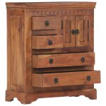 Vidaxl buffet 62 x 30 x 75 cm bois d'acacia massif Vidaxl buffet 62 x 30 x 75 cm bois d'acacia massif