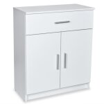 Vidaxl buffet aggloméré 71 x 35 x 88 cm blanc Vidaxl buffet aggloméré 71 x 35 x 88 cm blanc