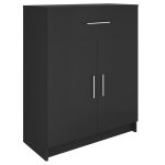 Vidaxl buffet aggloméré 71x35x88 cm noir Vidaxl buffet aggloméré 71x35x88 cm noir