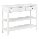 Vidaxl buffet blanc 110x35x80 cm mdf Vidaxl buffet blanc 110x35x80 cm mdf