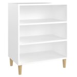 Vidaxl buffet blanc 57x35x70 cm agglom�r�