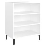Vidaxl buffet blanc 57x35x70 cm agglom�r�