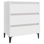 Vidaxl buffet blanc 60x35x69 cm agglomr