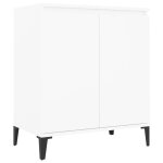 Vidaxl buffet blanc 60x35x70 cm agglomr
