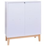 Vidaxl buffet blanc 80x35x100 cm mdf et résine tressée Vidaxl buffet blanc 80x35x100 cm mdf et résine tressée