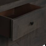 Vidaxl buffet bois massif de manguier 160 x 40 x 81 cm