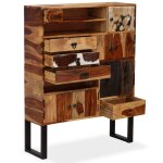 Vidaxl buffet bois massif de sesham 100 x 30 x 130 cm Vidaxl buffet bois massif de sesham 100 x 30 x 130 cm