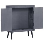 Vidaxl buffet bois solide de manguier 60 x 30 x 76 cm