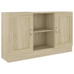 Vidaxl buffet ch�ne sonoma 120x30, 5x70 cm agglom�r�