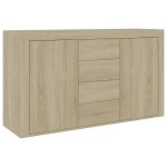 Vidaxl buffet chêne sonoma 120x36x69 cm aggloméré Vidaxl buffet chêne sonoma 120x36x69 cm aggloméré