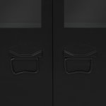 Vidaxl buffet métal de style industriel 120 x 35 x 70 cm noir Vidaxl buffet métal de style industriel 120 x 35 x 70 cm noir