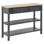 Vidaxl buffet noir 110x35x80 cm mdf Vidaxl buffet noir 110x35x80 cm mdf
