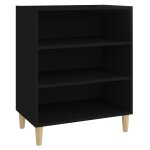Vidaxl buffet noir 57x35x70 cm aggloméré Vidaxl buffet noir 57x35x70 cm aggloméré