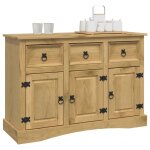 Vidaxl buffet pin mexicain massif gamme corona 132 x 43 x 78 cm Vidaxl buffet pin mexicain massif gamme corona 132 x 43 x 78 cm