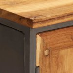 Vidaxl buffet teck recyclé et acier 65 x 30 x 70 cm Vidaxl buffet teck recyclé et acier 65 x 30 x 70 cm