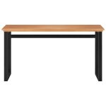 Vidaxl bureau 140x45x75 cm bois de teck massif Vidaxl bureau 140x45x75 cm bois de teck massif