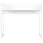 Vidaxl bureau blanc 90 x 60 x 88 cm