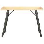 Vidaxl bureau chne 90x50x79 cm