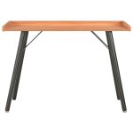 Vidaxl bureau marron 90x50x79 cm