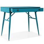 Vidaxl bureau avec tiroir 90 x 50 x 76, 5 cm vert antique Vidaxl bureau avec tiroir 90 x 50 x 76, 5 cm vert antique