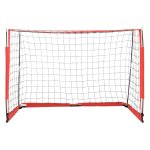Vidaxl but de football 184x91x124, 5 cm acier
