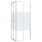Vidaxl cabine de douche esg 80x70x180 cm