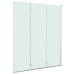 Vidaxl cabine de douche pliable 3 panneaux esg 130x138 cm Vidaxl cabine de douche pliable 3 panneaux esg 130x138 cm
