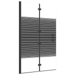 Vidaxl cabine de douche pliable esg 80x140 cm noir Vidaxl cabine de douche pliable esg 80x140 cm noir