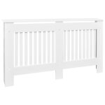 Vidaxl cache - radiateur 152 cm mdf blanc Vidaxl cache - radiateur 152 cm mdf blanc