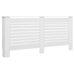 Vidaxl cache - radiateur blanc 172x19x81, 5 mdf Vidaxl cache - radiateur blanc 172x19x81, 5 mdf