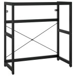 Vidaxl cadre de lavabo de salle de bain noir 79x38x83 cm fer Vidaxl cadre de lavabo de salle de bain noir 79x38x83 cm fer