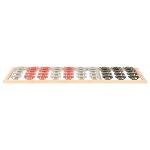 Vidaxl cadre de lit avec 12 lattes et supports 80x200 cm