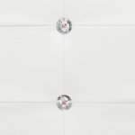 Vidaxl cadre de lit blanc similicuir 90 x 200 cm Vidaxl cadre de lit blanc similicuir 90 x 200 cm