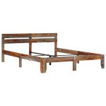 Vidaxl cadre de lit bois massif 180x200 cm