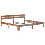 Vidaxl cadre de lit bois massif 200x200 cm Vidaxl cadre de lit bois massif 200x200 cm