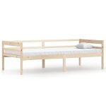 Vidaxl cadre de lit bois de pin massif 90x200 cm Vidaxl cadre de lit bois de pin massif 90x200 cm